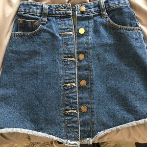Denim skirt